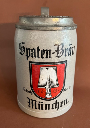 Alter bierkrug 15cm spaten - 15cm,