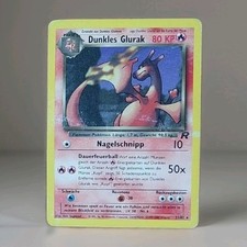 Dunkles Glurak Pokemon Karte