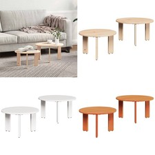 Couchtisch 2 pcs Massivholz