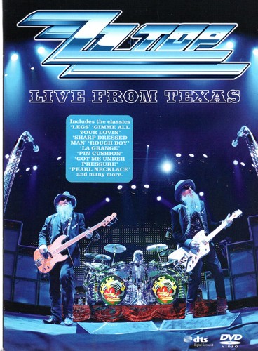 Zztop live from texas dvd - zztop-live, texas-dvd