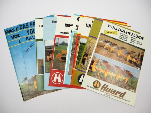 11x original prospekt huard - 11x,