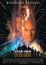 Star Trek - Der erste Kontakt (1996) - original Filmplakat XL, Poster A0 gerollt