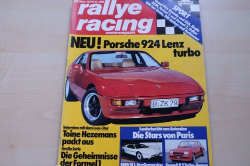 Rallye racing 1978 - racing,