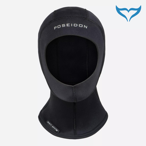 Poseidon kopfhaube black - kopfhaube, line