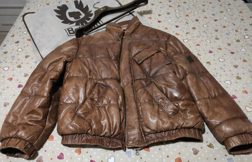 BELSTAFF-BOMBER-Gr.XL-LEDERJAC
