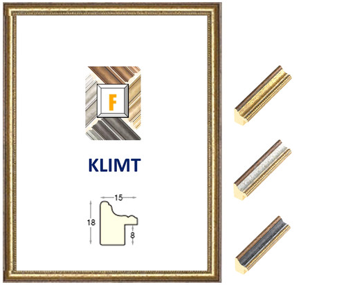 Bilderrahmen klimt als leer - -,