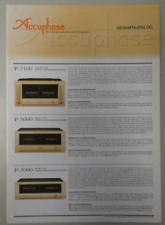 Accuphase Gesamtkatalog 2006 P-7100 PX-500 und viel mehr H-25957