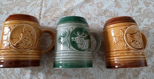 Bierkrug mit jagd motiv - mit,