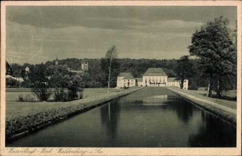 Waldenburg sachsen - ak,