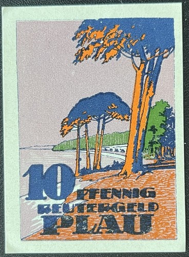 Pfennig plau reutergeld - 10,