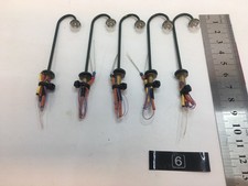 Bogenlampe mit LED, Selbstbau, ca. 6cm, 12-16V, Gleich-Wechselspannung, Messing.