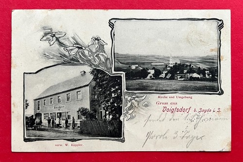 Voigtsbdorf bei sayda - ak, 1907