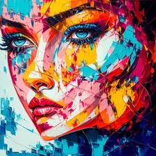 Just Face Female Expressive