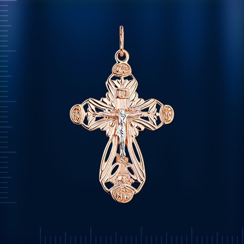 Orthodoxes kreuz rose - kreuz,