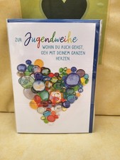 Karte Glückwunschkarte zur