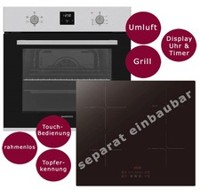 Einbauherd Set Backofen Umluft