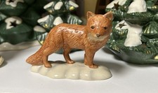 Göbel Winterwald Fuchs im Schnee Weihnachten ?Rarität 