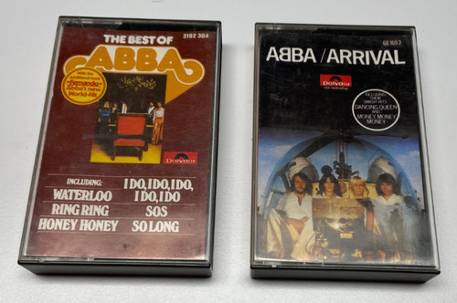 Musikkassetten von abba - mc,