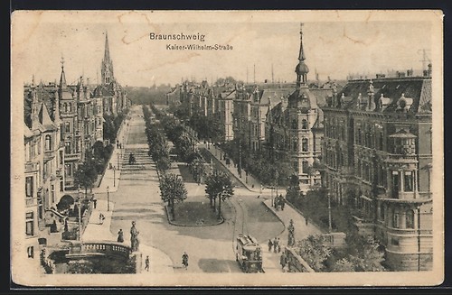 Ansichtskarte braunschweig - ansichtskarte,