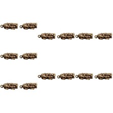 14 stücke Home Hanging Adorn Shaped Anhänger Segen Statue Ornament Golden