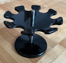 Maul Stempelträger für 8 Stempel schwarz Stempelablage Stempel Halter rund