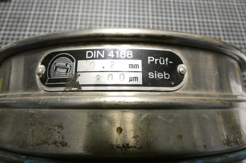 Prüfsieb analysensieb - /,