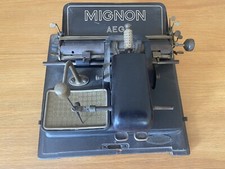 AEG Mignon 3 Schreibmaschine (1904 - 1923)