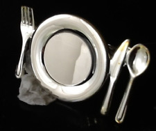 4 x große Serviettenring