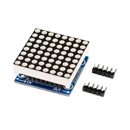 Max7219 8x8 led punktmatrix - 8x8,