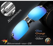 Polarisierte Herren Sonnenbrille Metall Alu Classic Retro UV400 Fahren Angeln