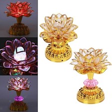 LED Lotus Lampe Buddha Licht