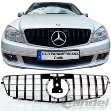 SPORT-PANAMERICANA GT KÜHLERGRILL SCHWARZ GLANZ für MERCEDES W204 C-KLASSE