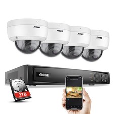 ANNKE 8MP 4K POE NVR Überwachungskamera Farbnachtsicht Mit Audio Fernzugriff 2TB