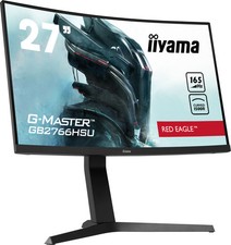 Iiyama G-Master GB2766HSU-B1 68,6cm (27") FHD Curved Gaming Monitor 16:9 HDMI...