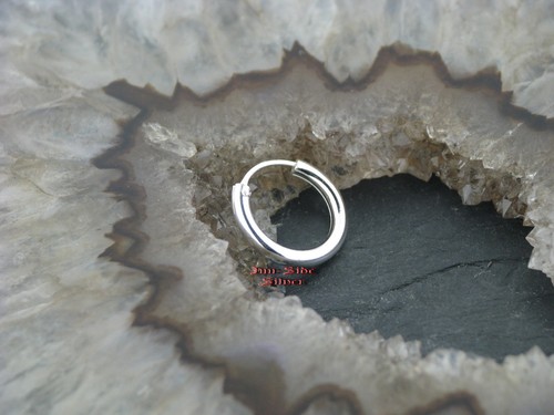 Ohrring einfache creole 2mm - ohrring,