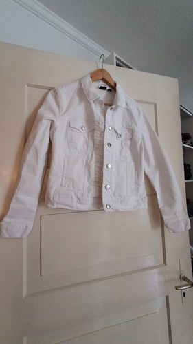 Vero moda jeansjacke weiß - vero, jeansjacke,