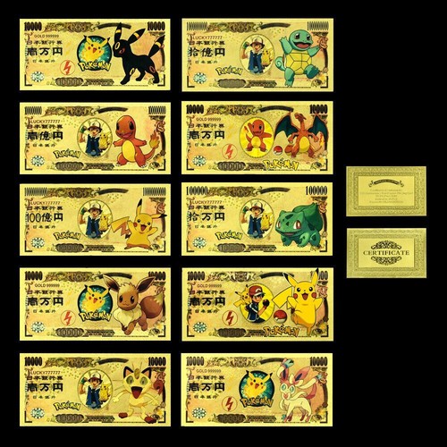 10er set goldfolie - 10er,