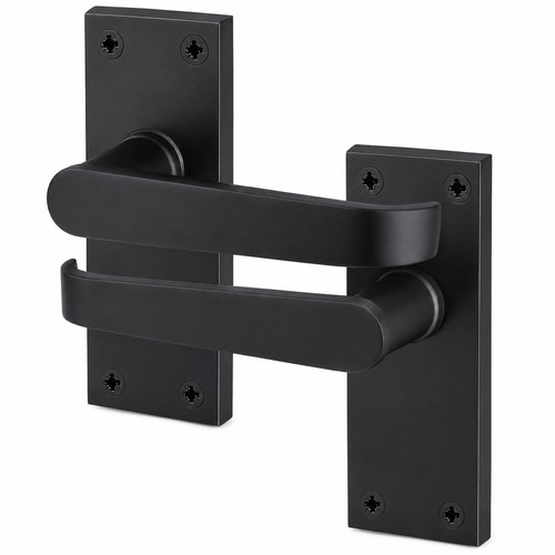Mattschwarze türgriffe innen - mattschwarze,