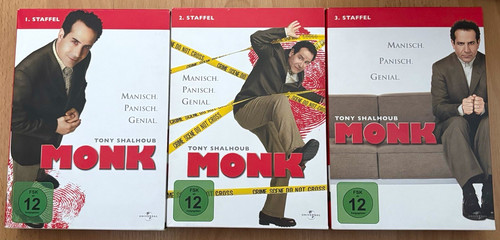 Universal monk staffeln 3 - staffeln, 1-3