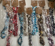 100 PERLMUTTFARBENDE KETTEN