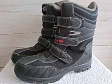 Slam Tex Herren Schuhe Stiefel Stiefelette Boots Kinder Jungen Schwarz Gr.40