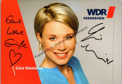 Original autogramm gina - original,