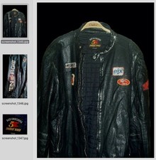 Energie lederjacke (rod