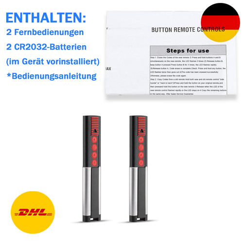 Handsender kompatibel - 2x,