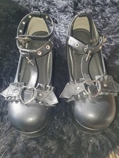 Ballerinas Lolita  Schuhe Original Gururu Emo Punk Gothic Plateau