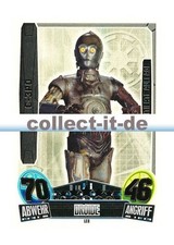 Star Wars™ Topps Force Attax Movie Cards Series 3 "C-3PO" Trading Card [LE8] GER