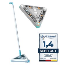 Livington Deeper Sweeper - kabelloser Akku-Besen mit 4 rotierenden Bürsten