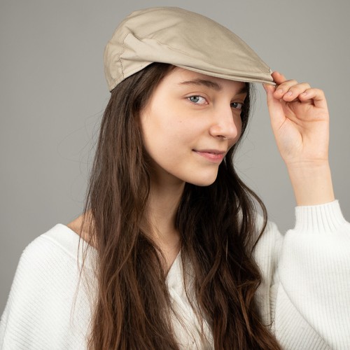 Schirmmütze flatcap damen - schirmmütze,