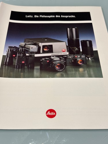 Original leitz prospekt - 📜,