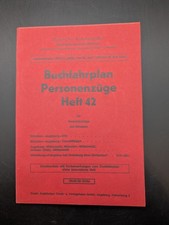 Buch Buchfahrplan Heft 42 Deutsche Bundesbahn 1973 BD München 